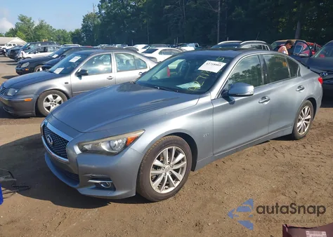 2017 Infiniti Q50 3.0T Premium from USA, damaged, VIN JN1EV7AP8HM733027